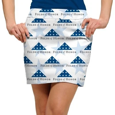 Loudmouth Golf: Women's StretchTech Skort - Stars of Honor mini skirt trendy