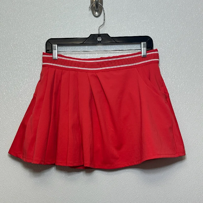 Skort By Free People In Coral, Size: L velvet skirt luxury