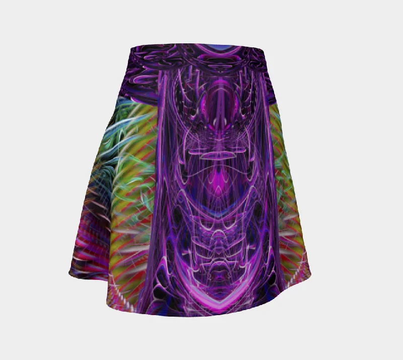 STARBORN FLARE SKIRT linen skirt breathable